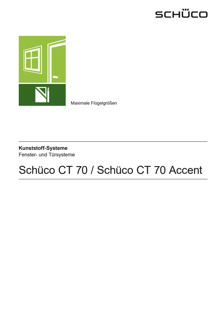Cover of CT 70 maximum sizes and weights