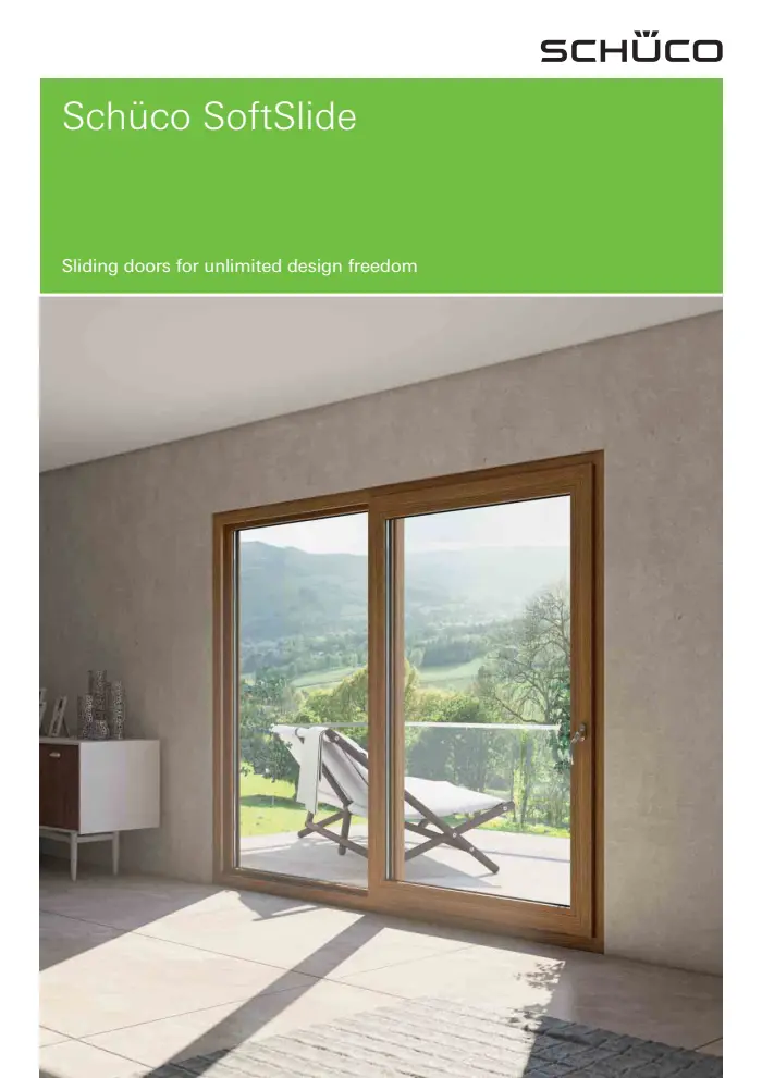 Cover of Schueco SoftSlide sliding doors