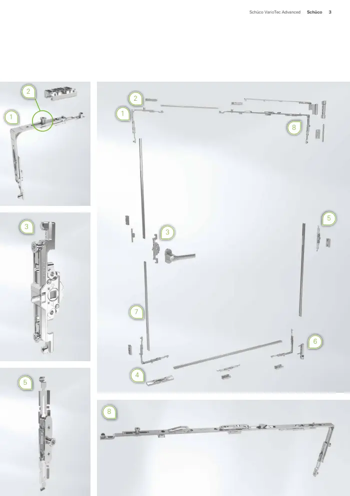 Schueco VarioTec hardware, page 3